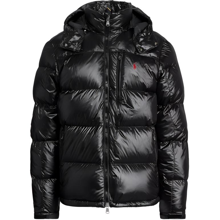 

Куртка Gorham Glossed Down Polo Ralph Lauren, черный