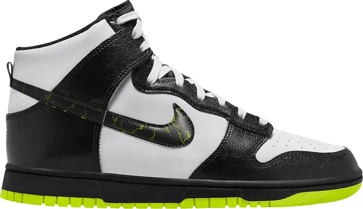 

Кроссовки Dunk High 'Electric', черный