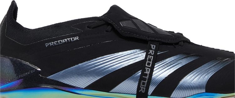 Кроссовки Predator 24 Elite FG 'Base Black Pack', черный — фото 2