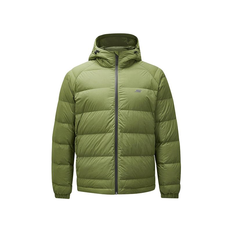 

Skechers Пуховик мужской темно-зеленый мох, Dark Moss Green 04TQ
