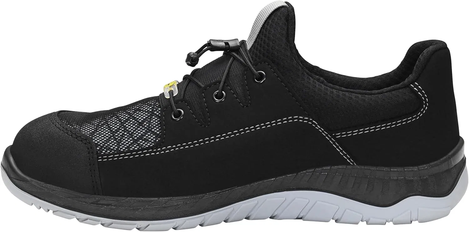 Защитные ботинки ELTEN Leland GTX Grey Low ESD S3, для мужчин и женщин, текстиль, стальной защитный носок, легкие, спортивные — фото 3