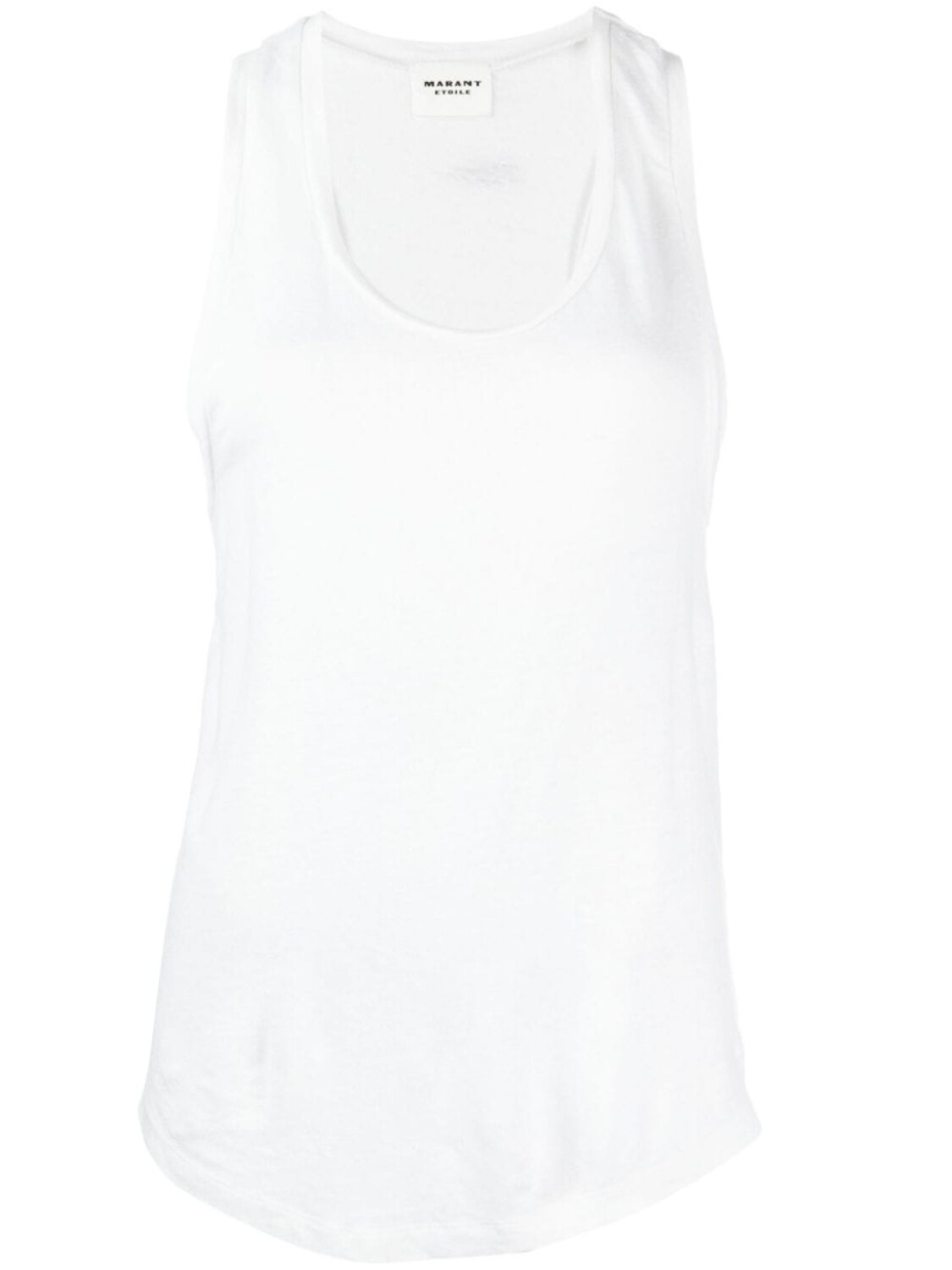 

Marant Étoile льняная футболка Arielle, белый