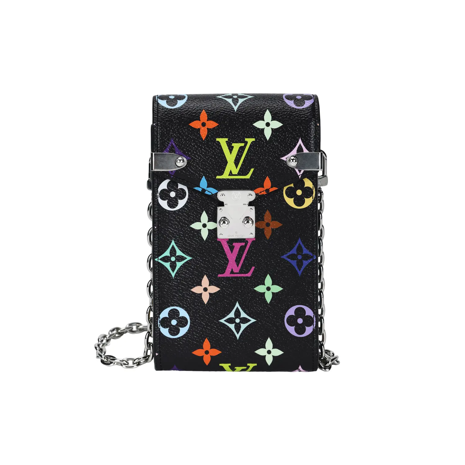 

LOUIS VUITTON Чехол для телефона Takashi Murakami Metis черный разноцветный