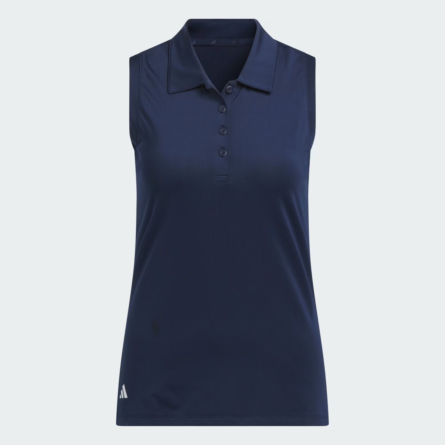 Ultimate365 Однотонная рубашка-поло без рукавов Adidas, цвет Collegiate Navy — фото 4