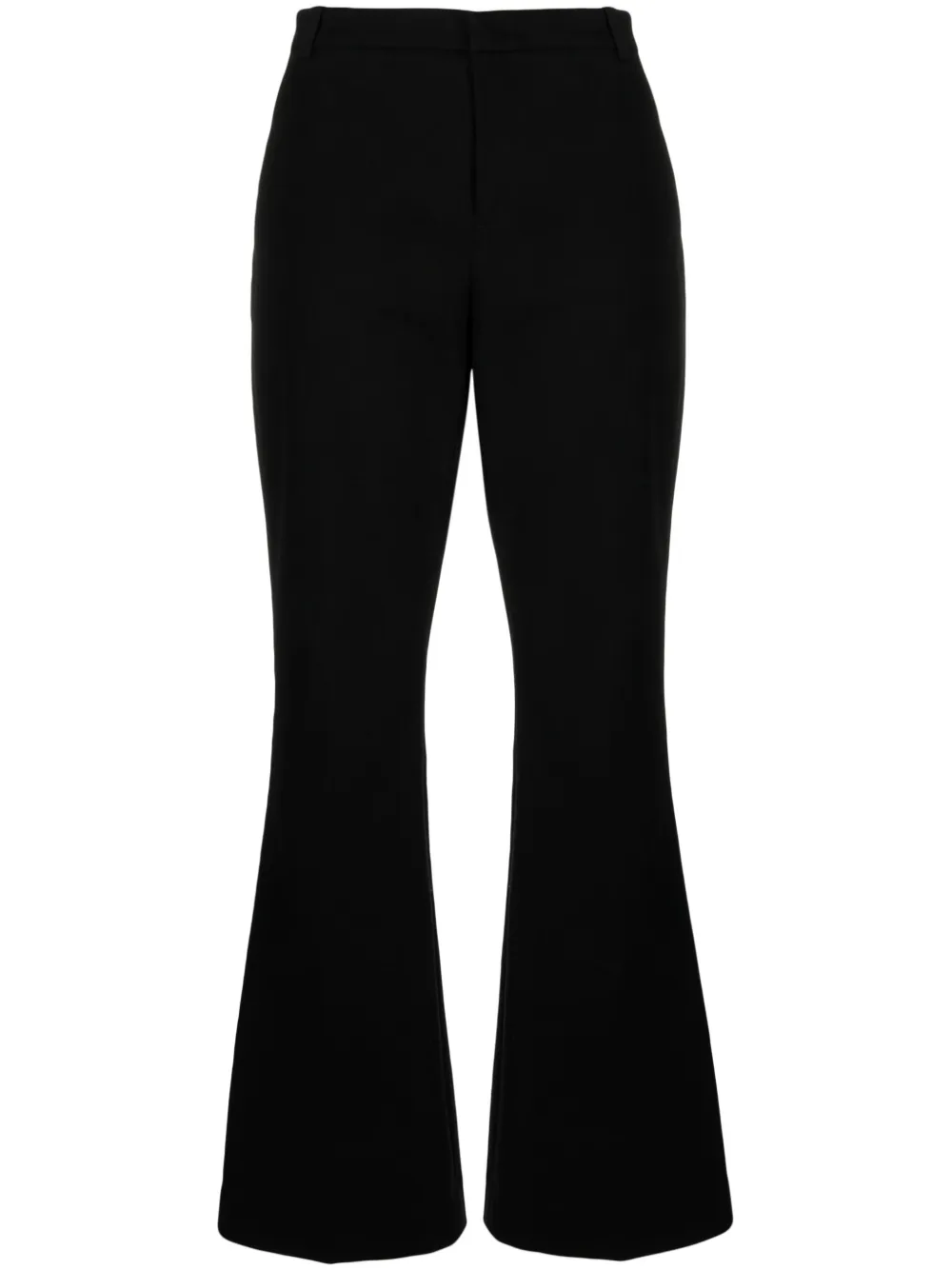 

Брюки bootcut строгого кроя Vince, черный