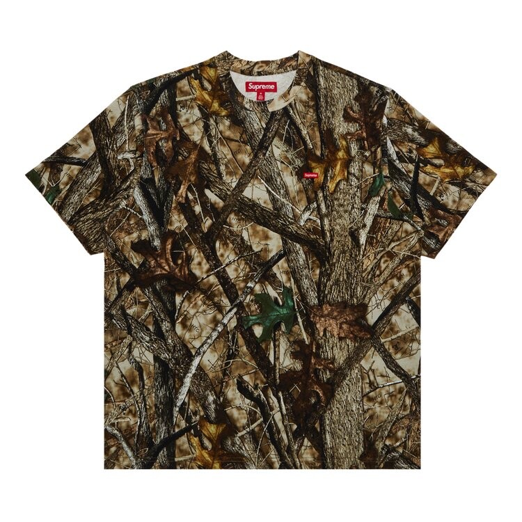 

Футболка Supreme Small Box Tee, цвет TrueTimber HTC Fall Camo