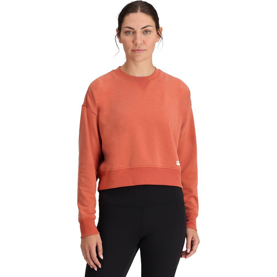 

Женский флисовый пуловер Essential Fleece Crew Pullover Outdoor Research Outdoor Research, Light Terra