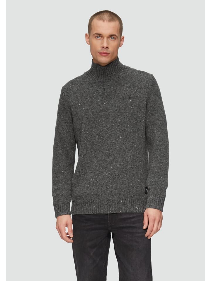 

Пуловер s.Oliver Strickpullover langarm, серый