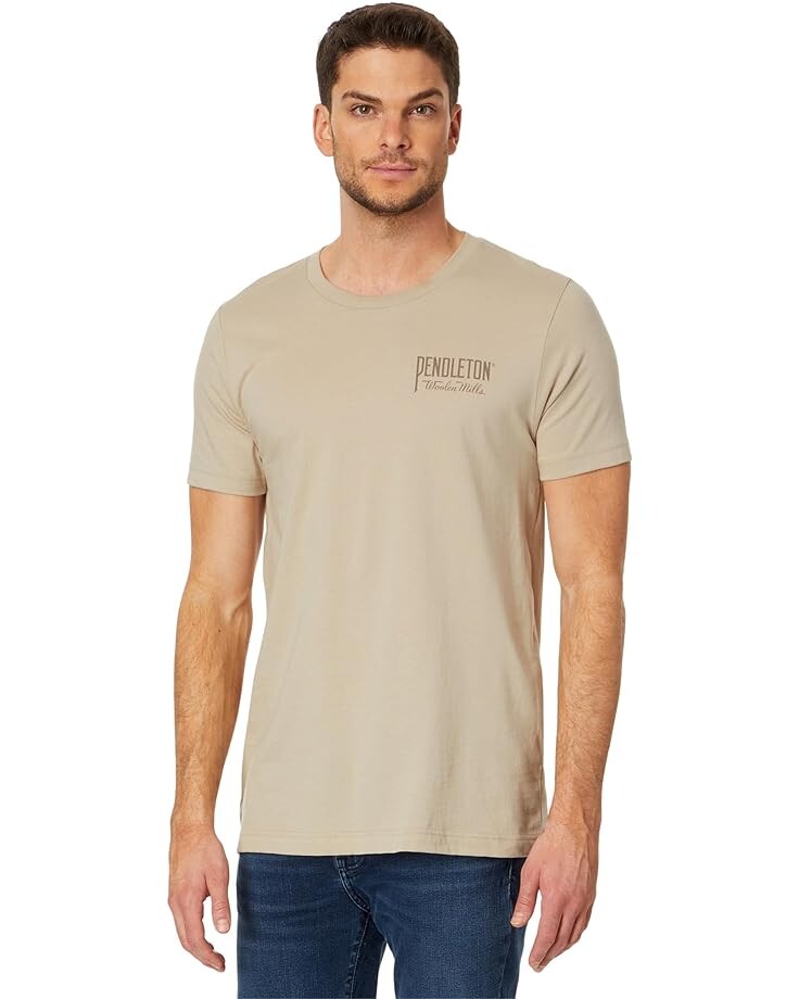 

Футболка Pendleton Original Western Graphic, цвет Tan/Brown