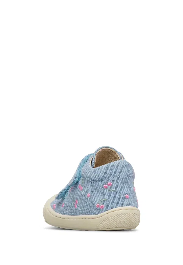 Пинетки Cocoon vl embr.cherry baby shoes Naturino, небесно-голубой — фото 4