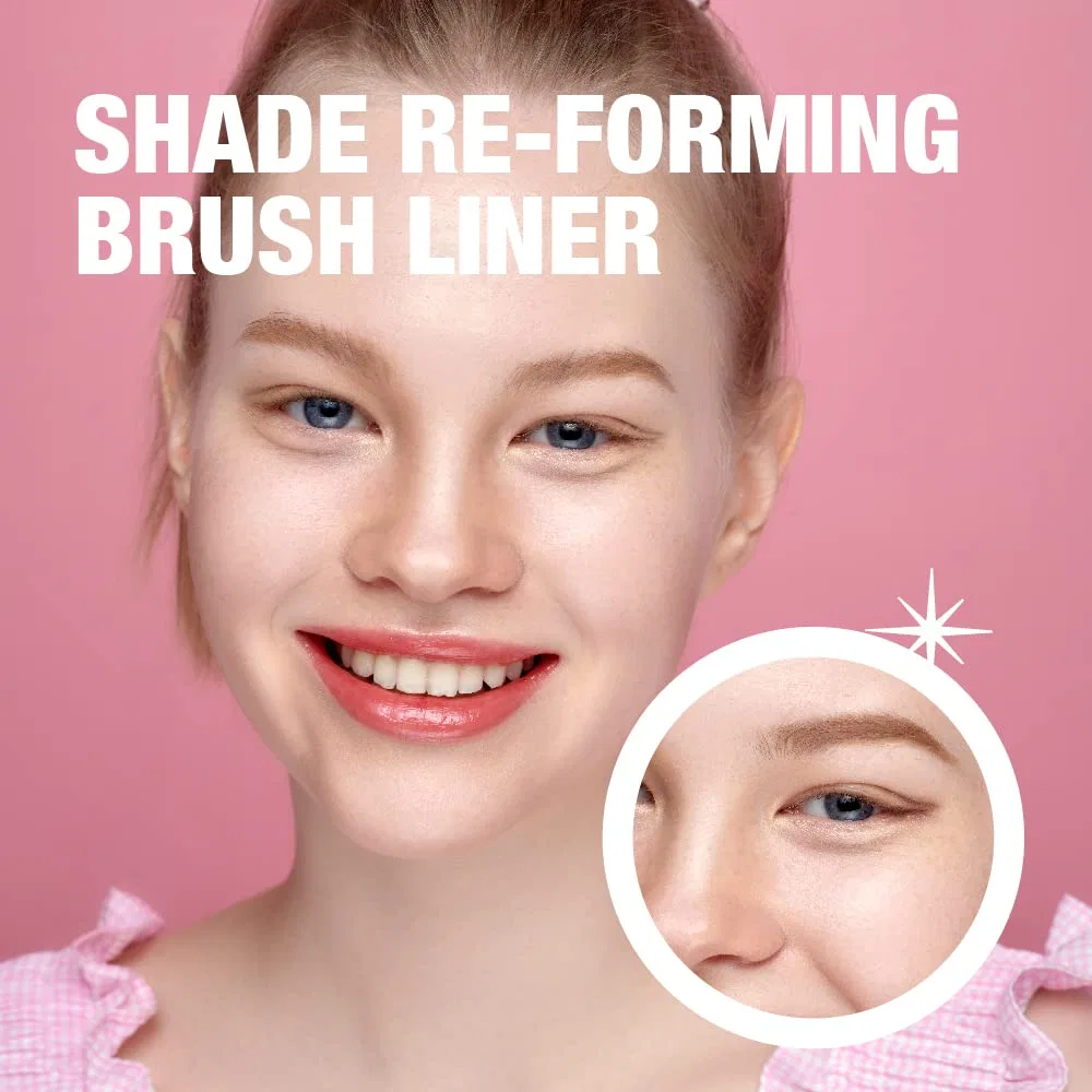 Жидкая подводка для глаз COLORGRAM Shade Re-Forming Brush Liner 20% Brown Colorgram — фото 2