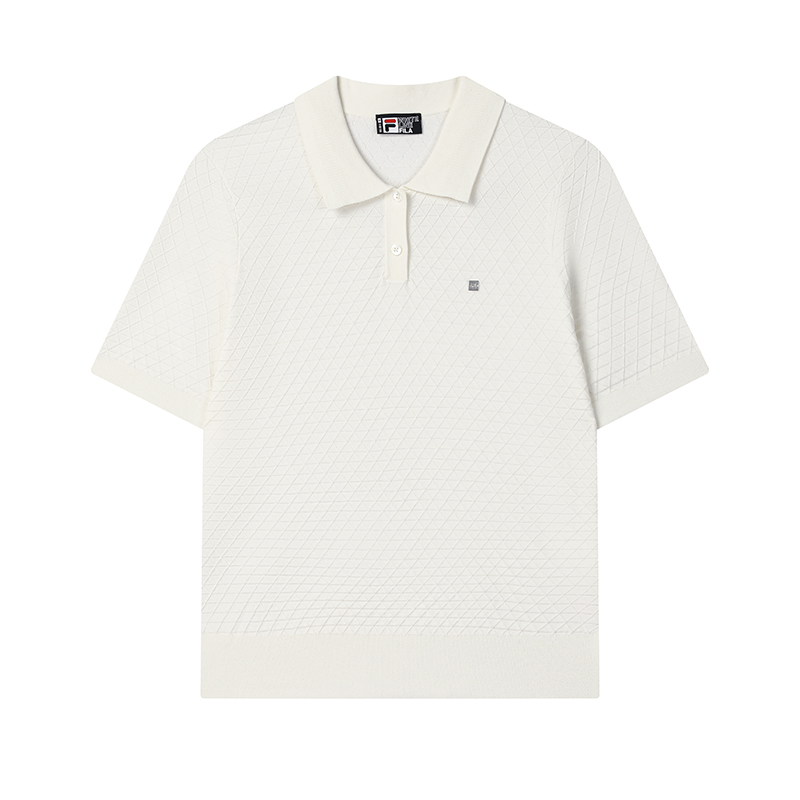 

FILA Футболка-поло женская Mist Lotus White