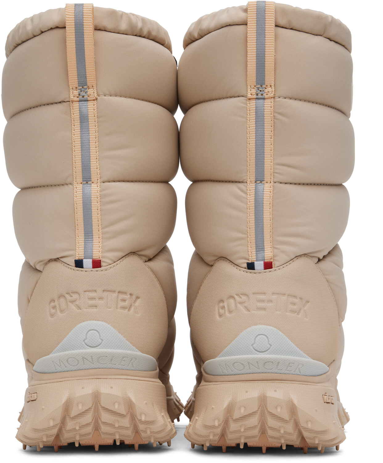 Розовые высокие ботинки Trailgrip Apres Moncler — фото 2