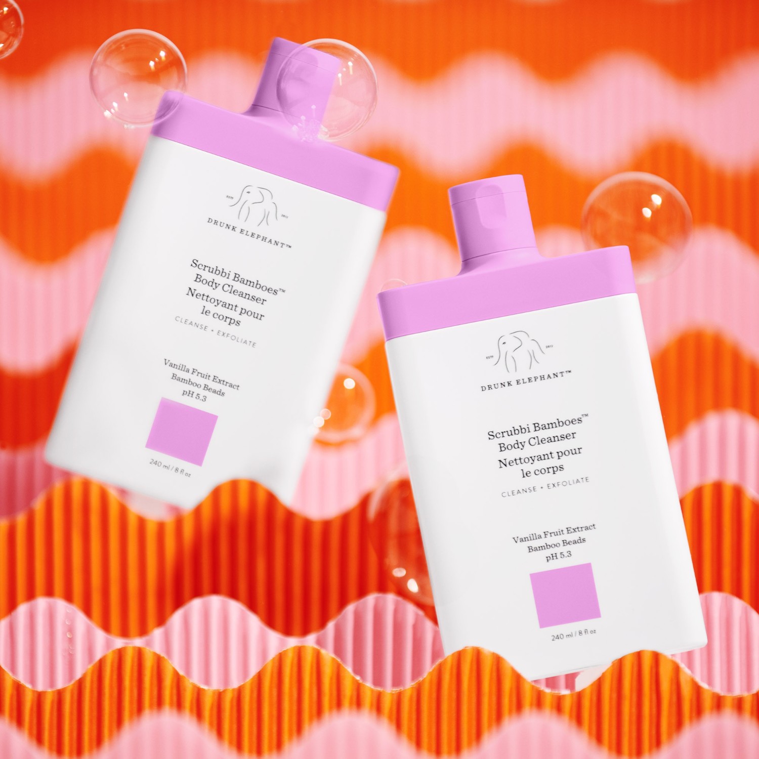 Скраб для тела scrubbi bamboes body cleanser Drunk Elephant, объем 240 мл — фото 3