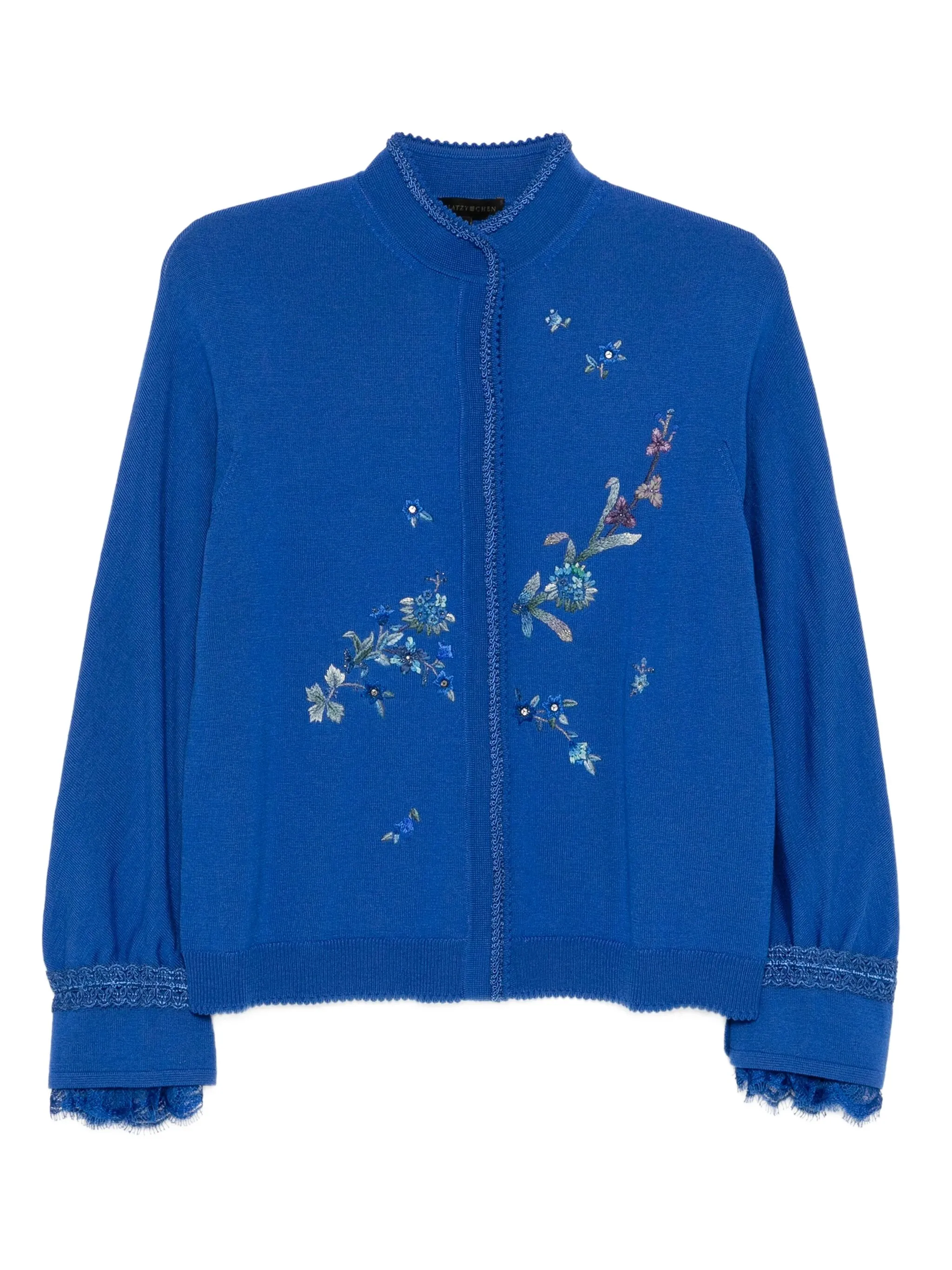 

Кардиган Scape-of-Curve Shiatzy Chen, синий