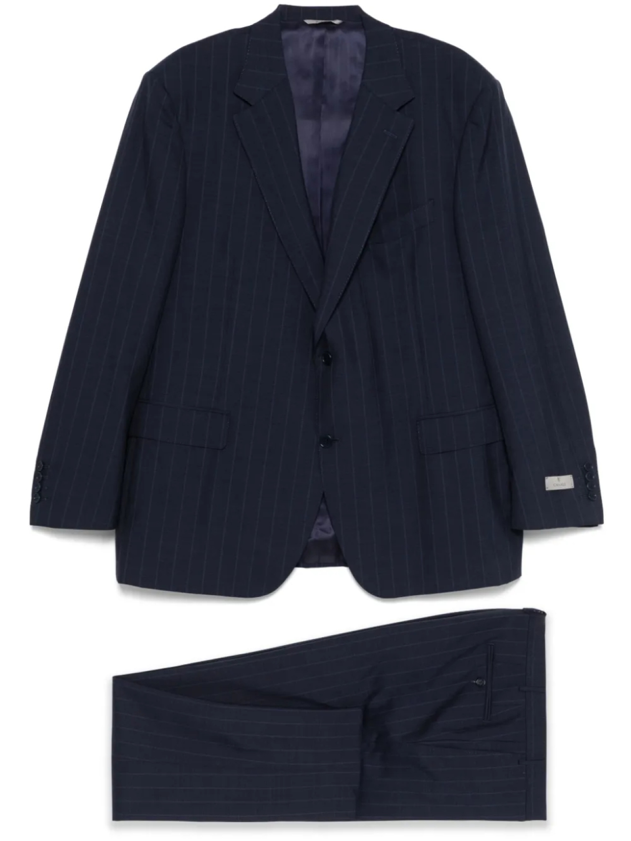 

Canali костюм в полоску, синий