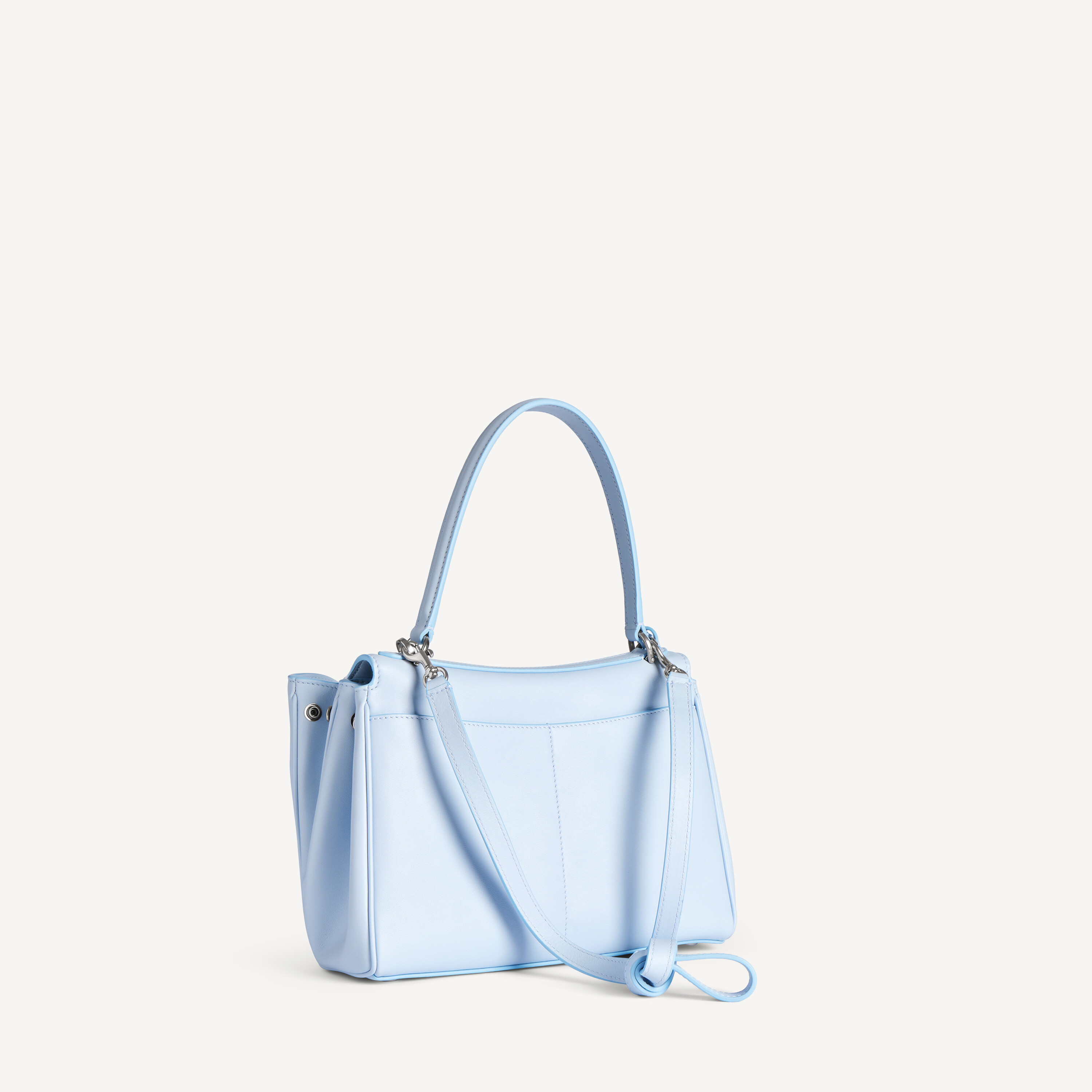 BALENCIAGA Женская сумка Rodeo Small в цвете "облачно-голубой" — фото 3
