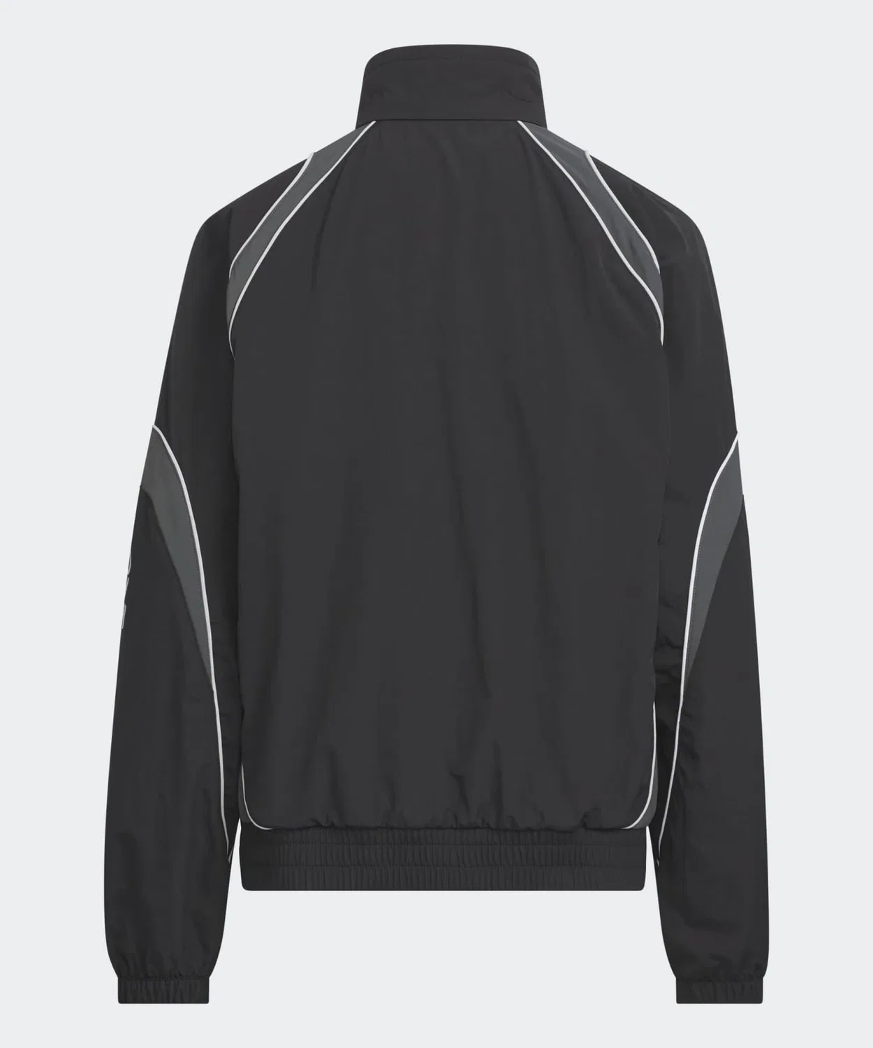 Куртка детская adidas Brand Love свободного кроя, легкая тканая, черная — фото 2