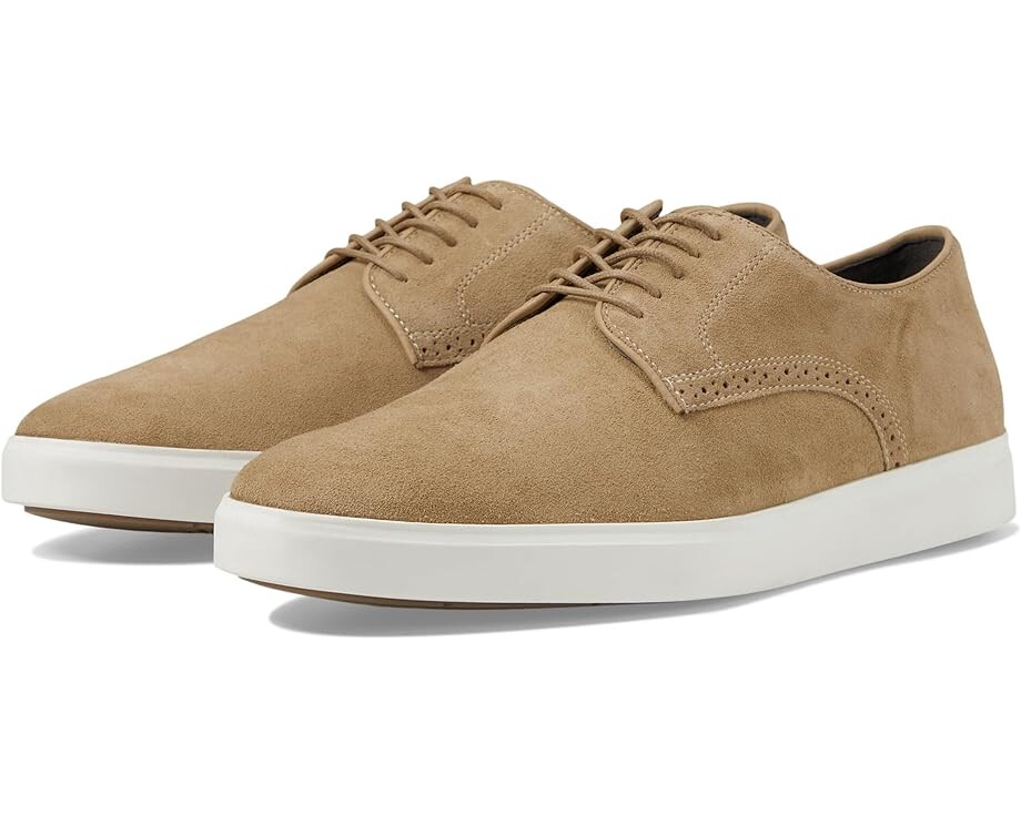 

Оксфорды Johnston & Murphy Brody Plain Toe, цвет Taupe Suede