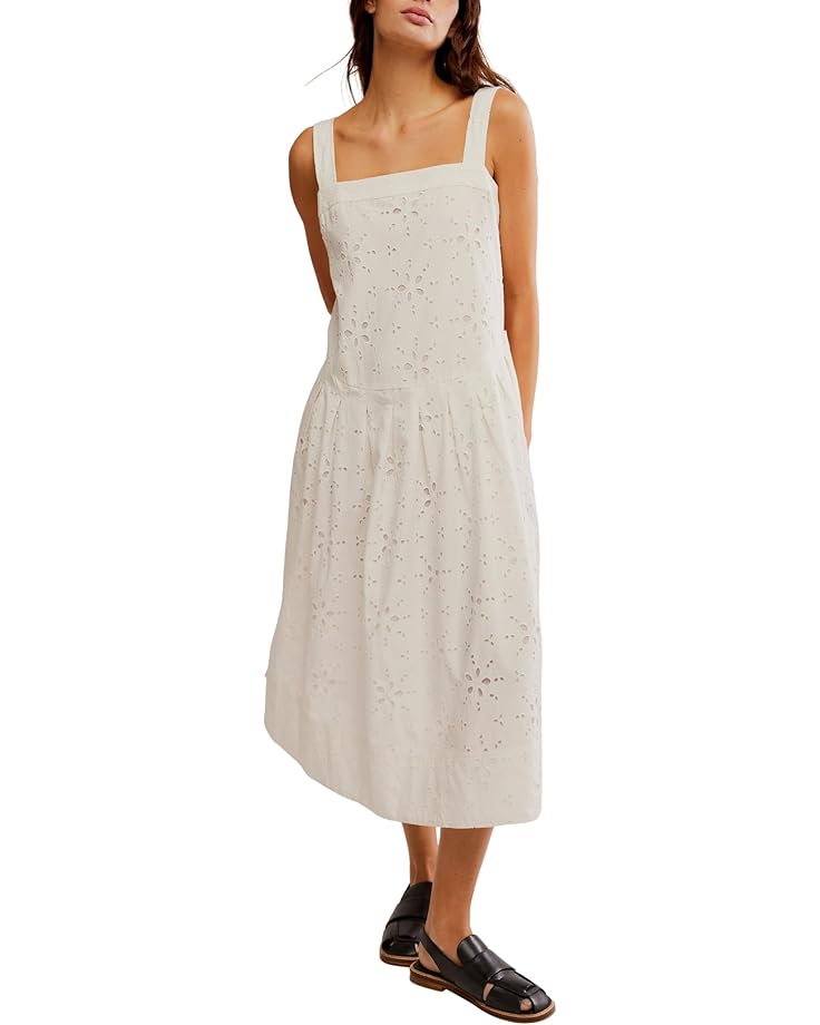 

Платье Free People Primavera Eyelet Midi, белый