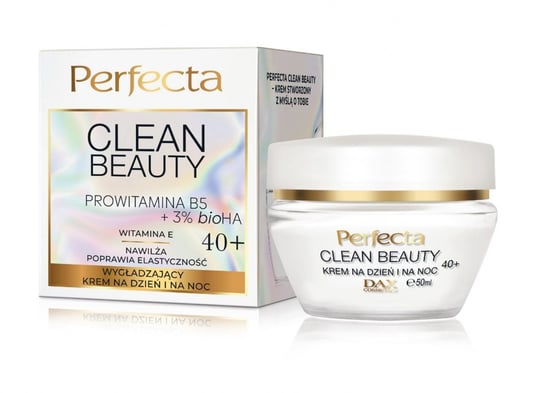 

Разглаживающий дневной и ночной крем 50 мл Perfecta Clean Beauty 40+