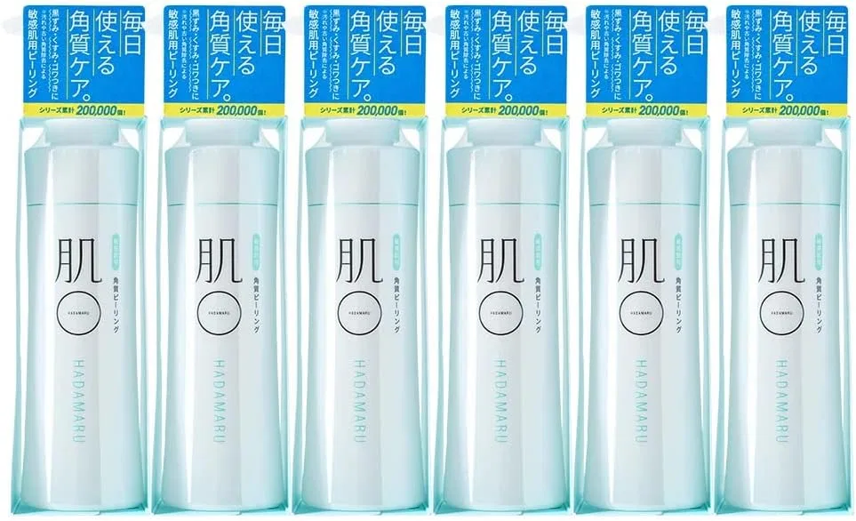 Скраб-гель для лица Hadamaru Aqua Moisture Peeling, 150 г, набор 6 шт