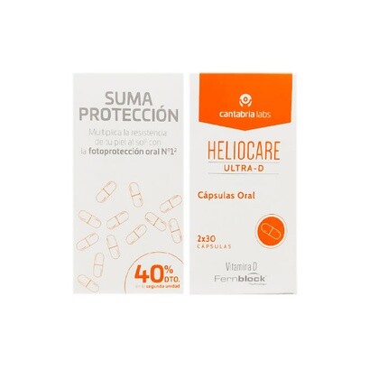 

Капсулы Ultra D 30 - Упаковка из 2 шт. Heliocare