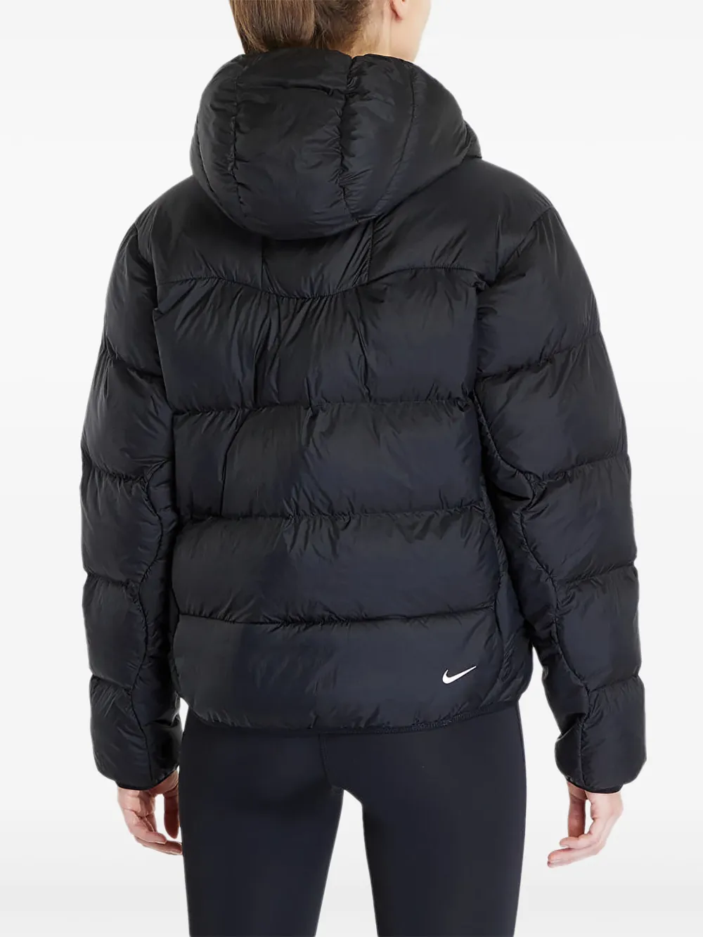 Куртка-пуховик с капюшоном Nike, черный — фото 2