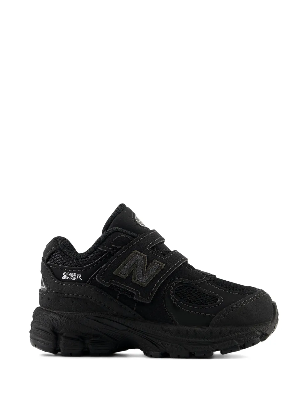 Кроссовки 2002 на липучках New Balance Kids, черный — фото 2