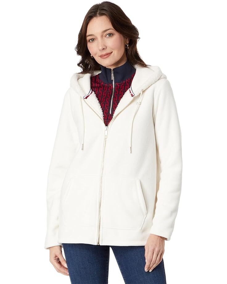 

Худи Tommy Hilfiger Sherpa, цвет Soft Ivory