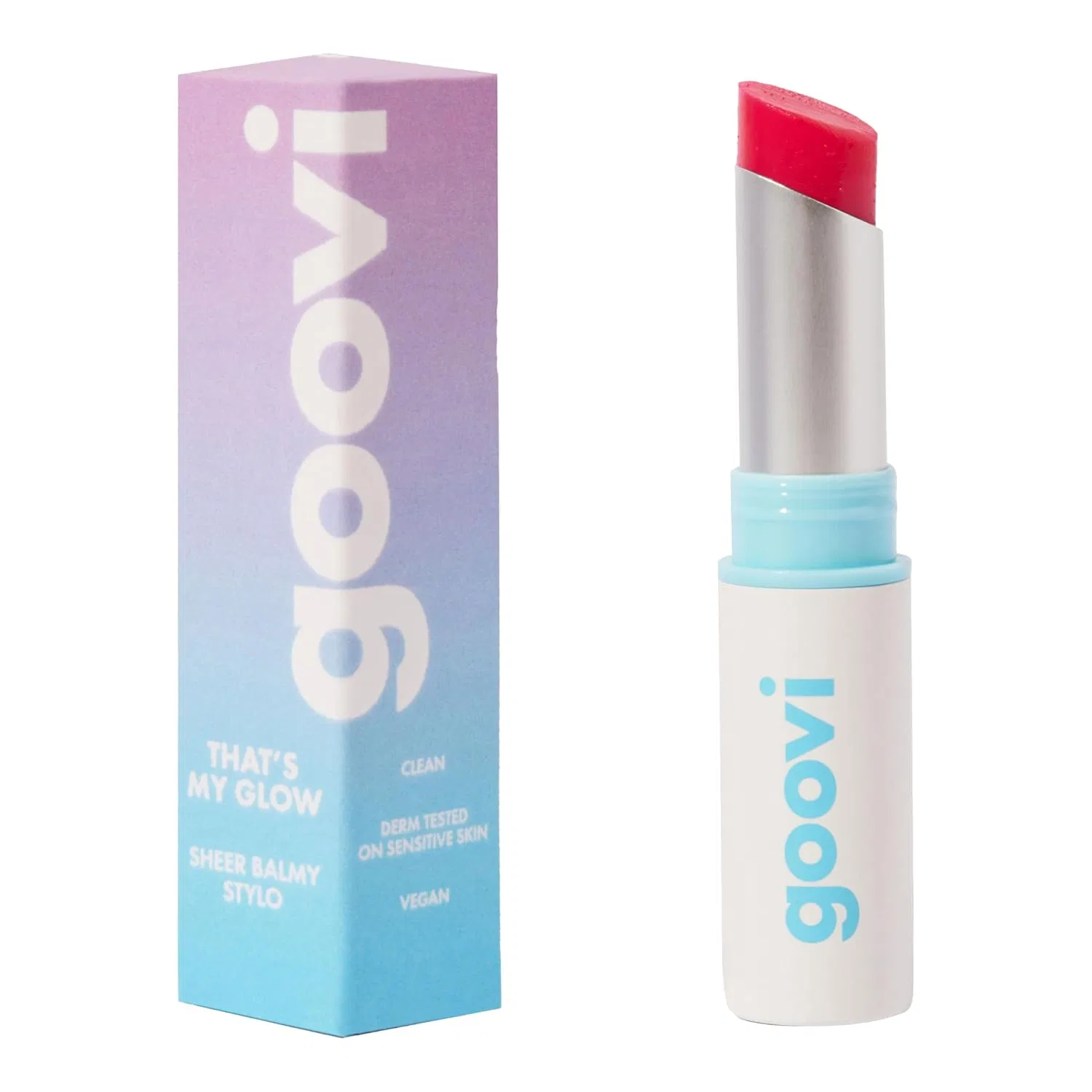 Тинтированный бальзам для губ «That's My Glow» от GOOVI Goovi, 03 - Hot Peony