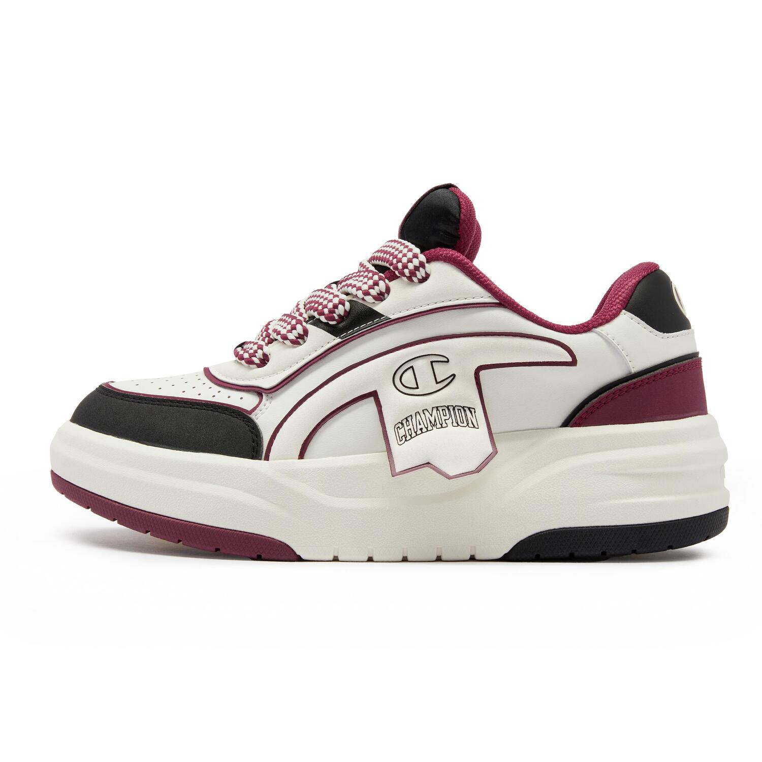 

Champion Низкие скейтерские кроссовки унисекс тёмно-красные, цвет Dark Red