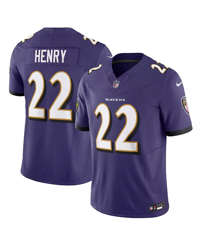 

Мужская лимитированная джерси Derrick Henry Baltimore Ravens Vapor F.U.S.E. в фиолетовом цвете Nike