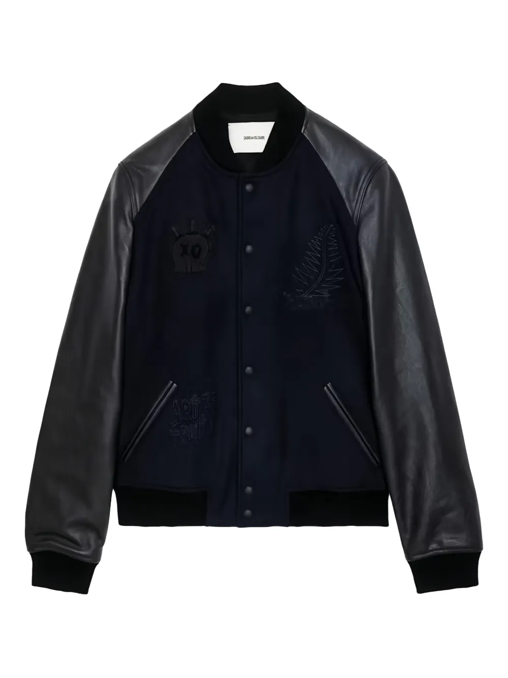 

Бомбер с графическим мотивом Zadig&Voltaire, синий