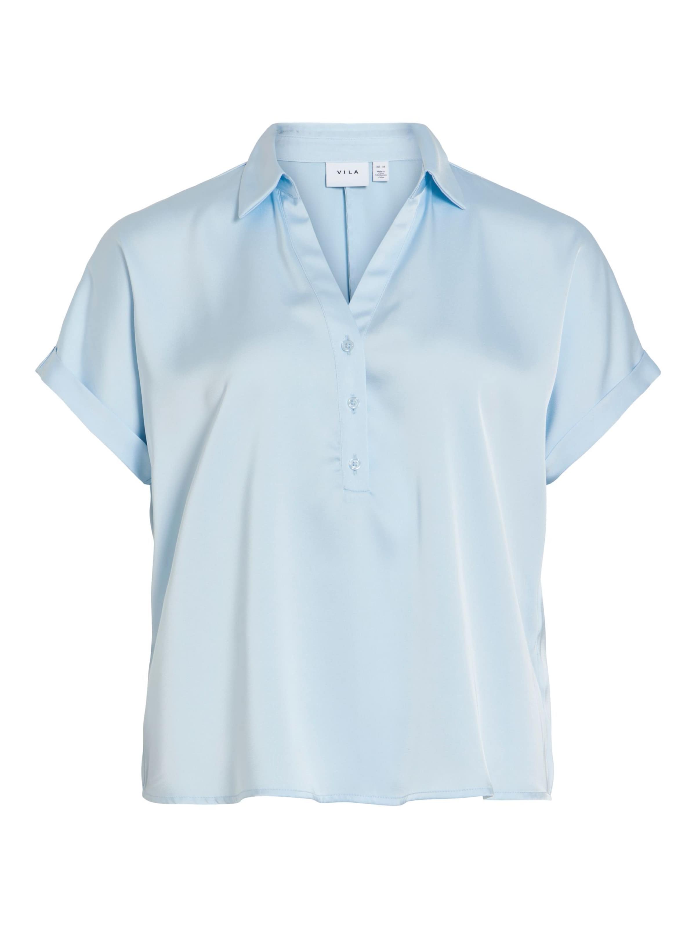 

VILA Блузка 'VIEnna Ravenna' в пастельно-голубом цвете
