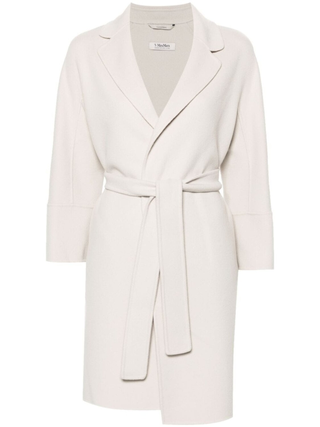 

'S Max Mara шерстяное пальто с поясом, серый