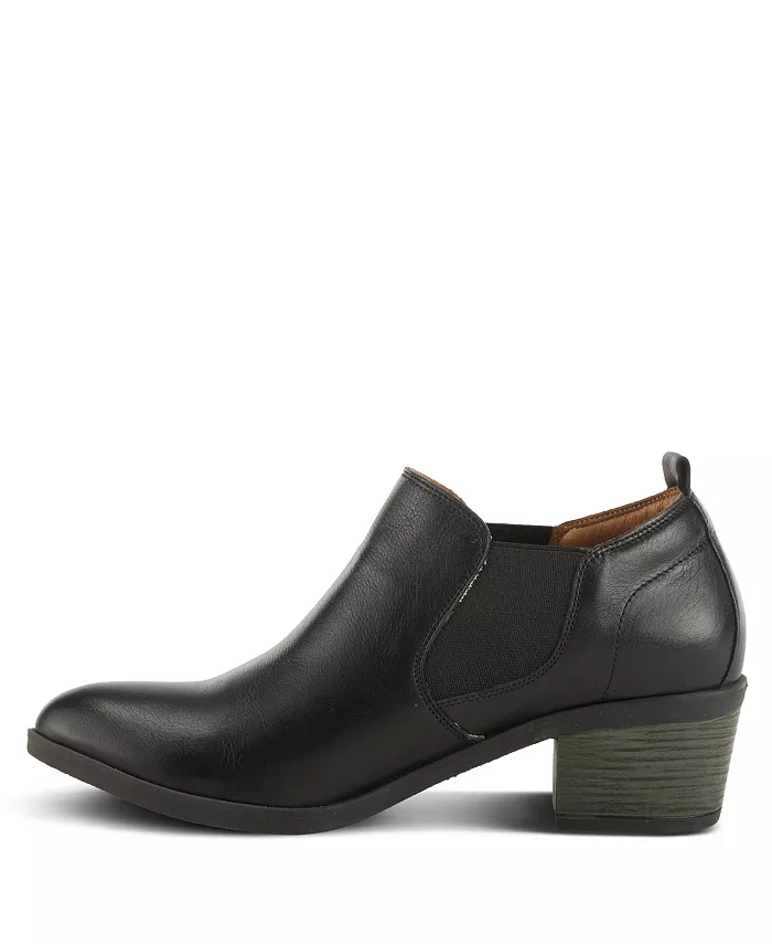 Туфли Phaedra Premium Leather с мягкой стелькой, поддержкой свода стопы и низким каблуком Spring Step, черный — фото 2