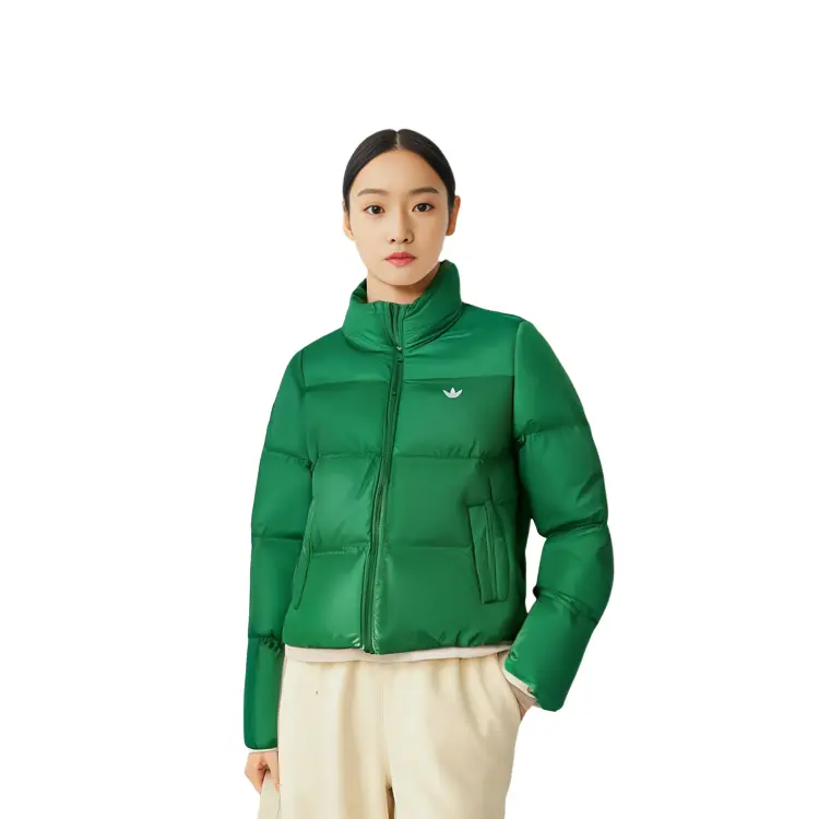 Куртка Adidas Originals Down, зеленый — фото 3
