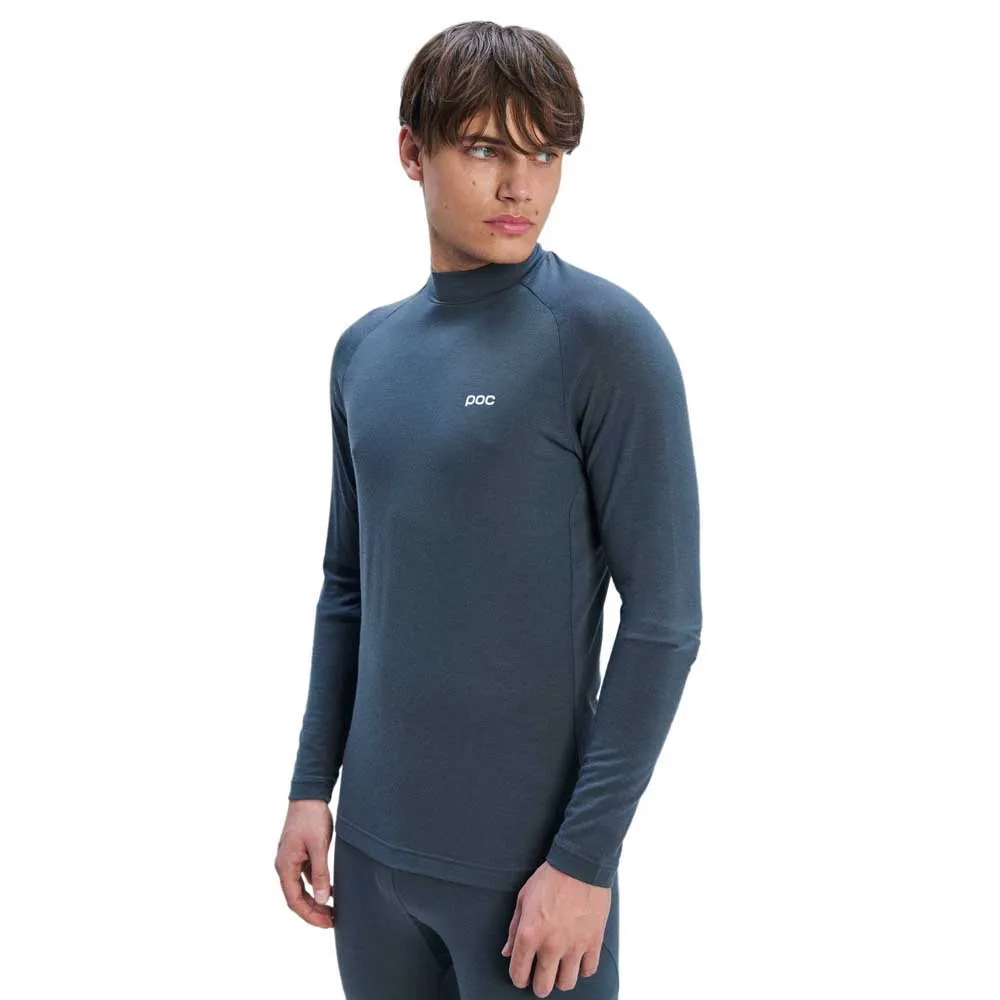 

Базовый слой с длинным рукавом POC Merino Mock Neck, серый