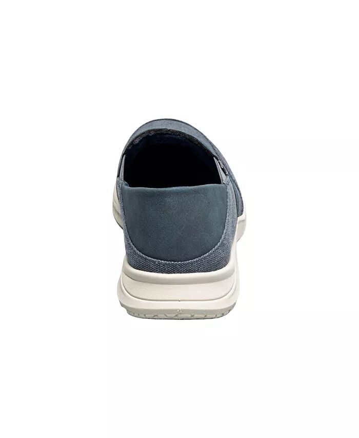Мужские туфли Conway Ez Canvas Moc Toe Slip On Nunn Bush, синий — фото 3