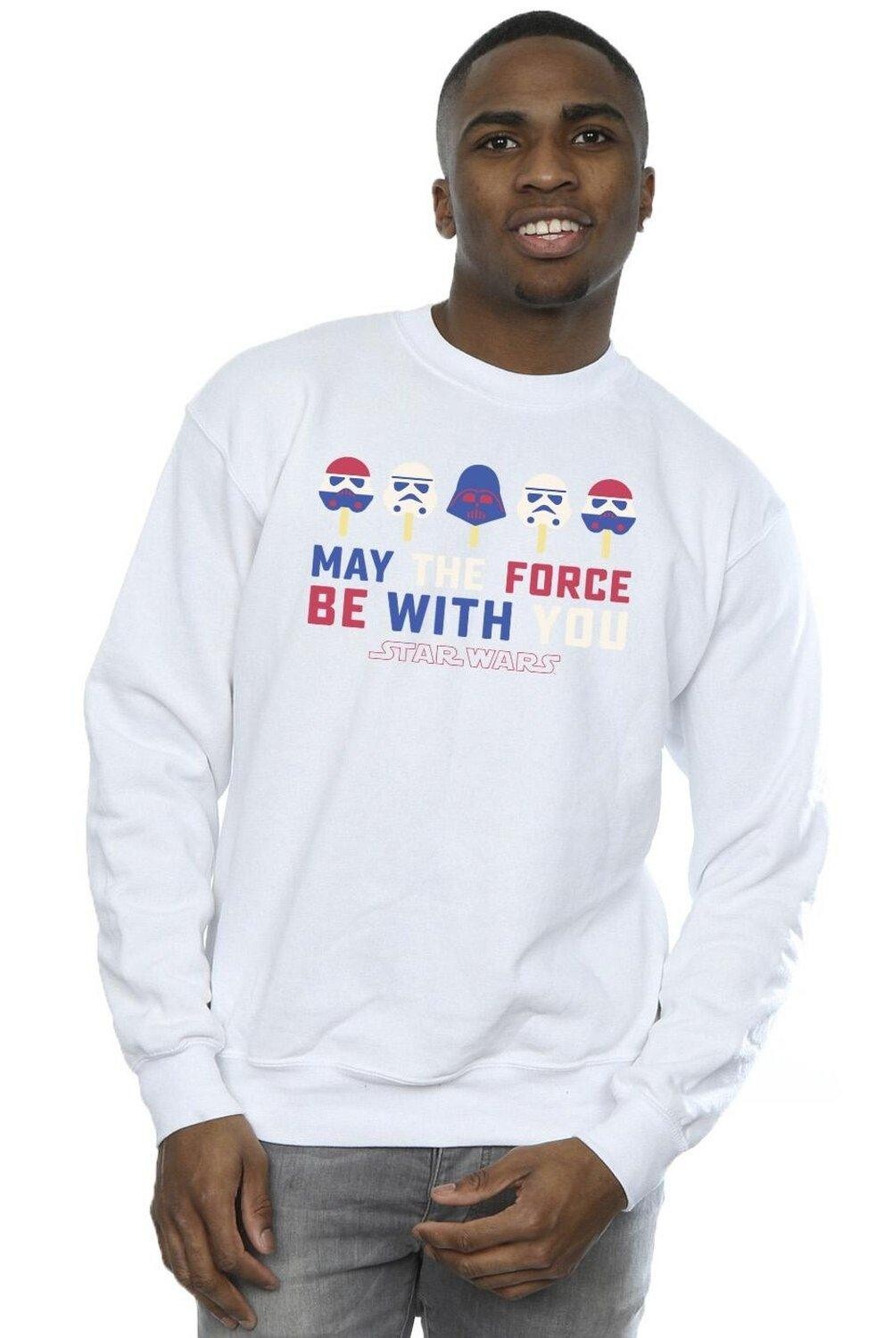 

Толстовка May The Force Ice Pops Star Wars, белый