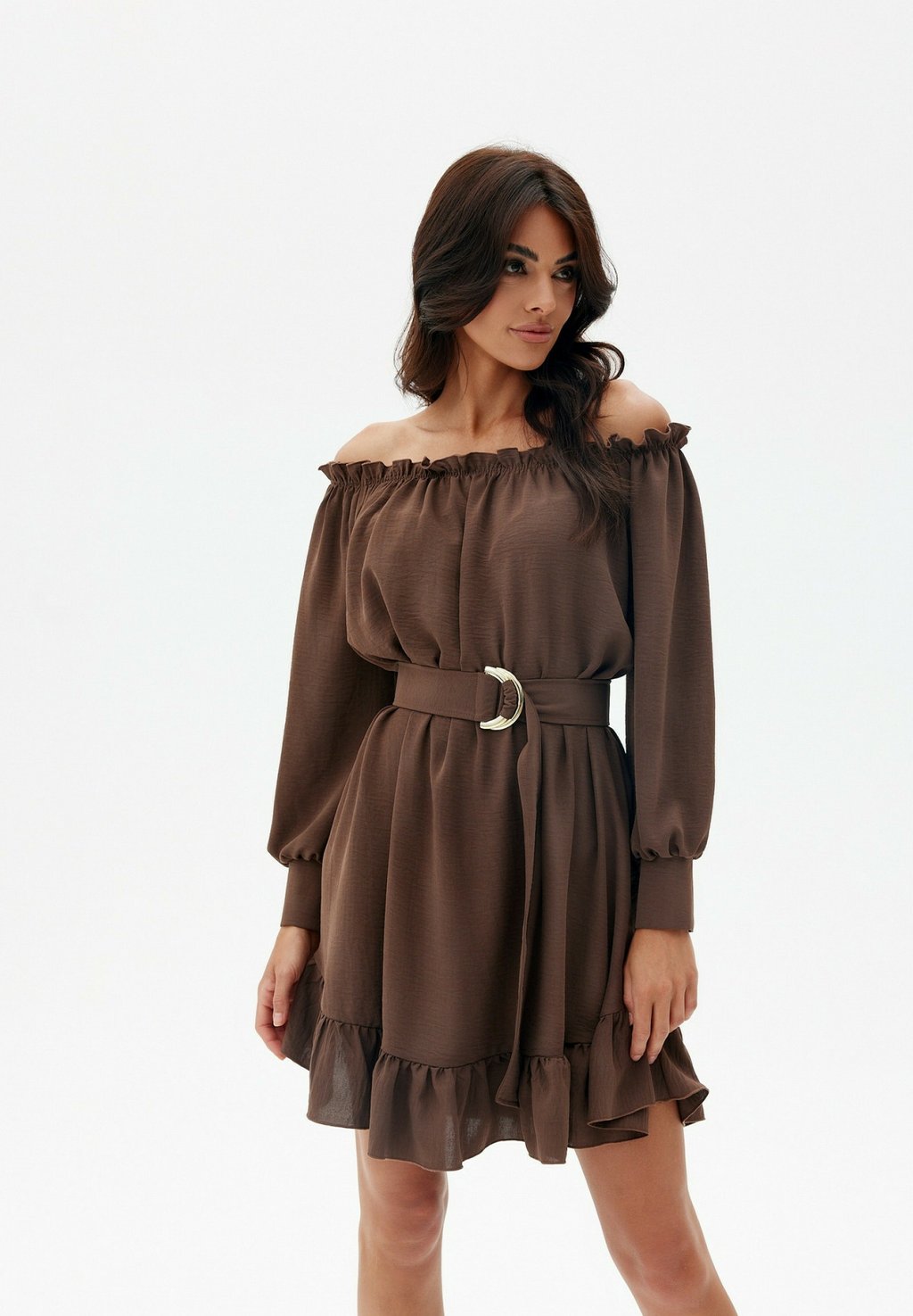 

Повседневное платье CHIARA Roco Fashion, коричневый