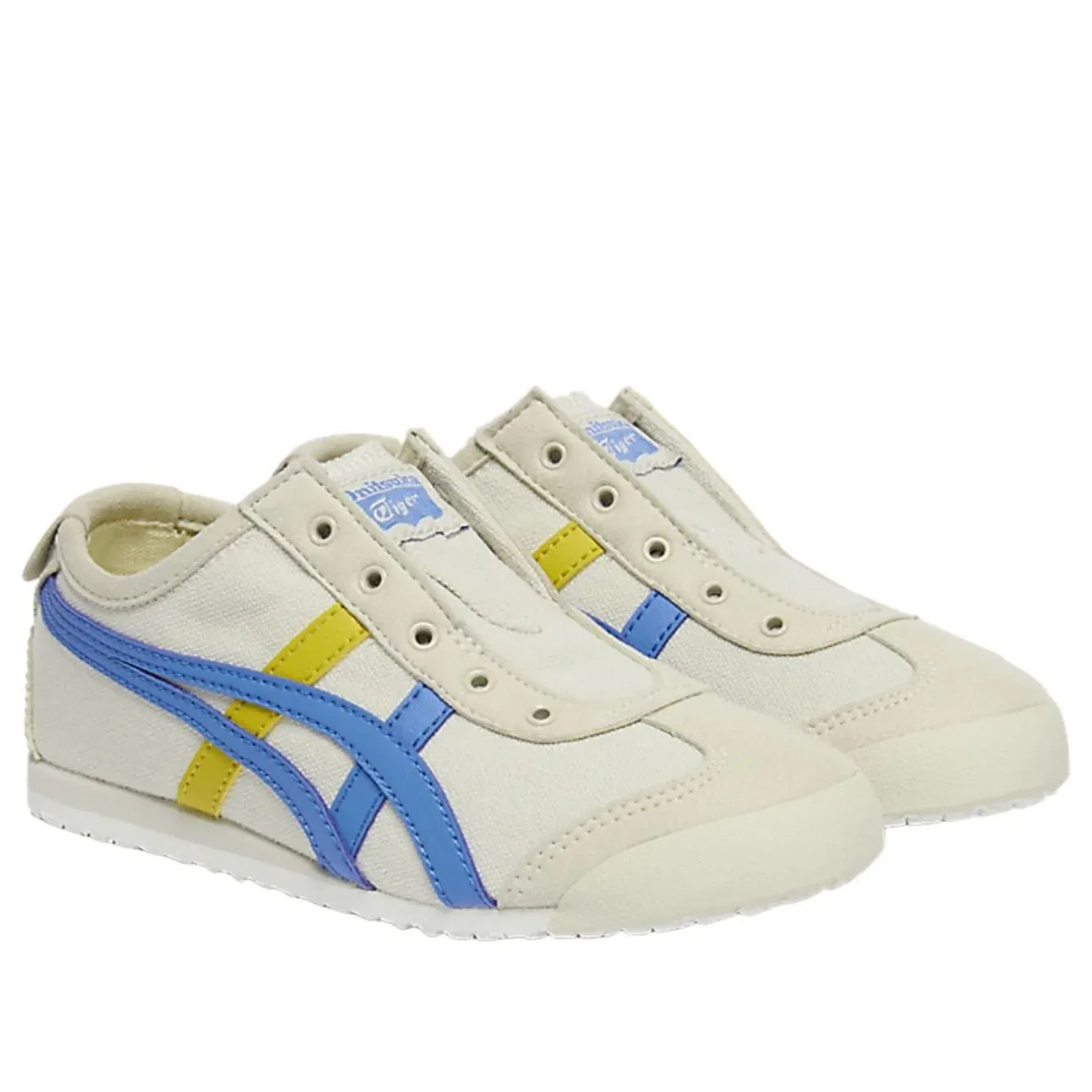 Слипоны (GS) Onitsuka Tiger Mexico 66 Slip-On 'Smoke Grey Blue Coast' — фото 2