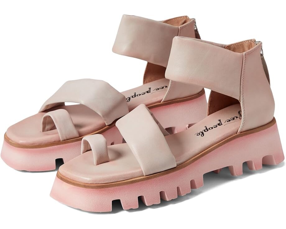 

Туфли Free People Maddox Lug Sole Sandal, цвет Shell Pink