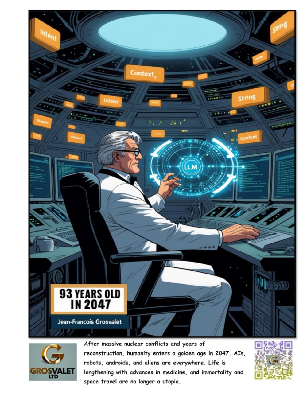

93 years old in 2047 (COMICS): The Adventures of Yann Sorel (Independently published)