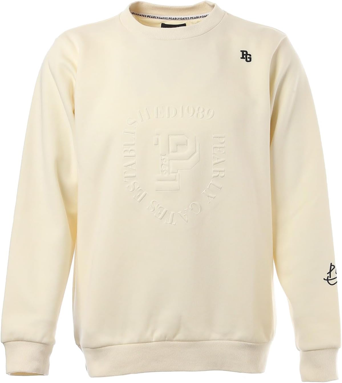 

Мужская толстовка с круглым вырезом Parly Gates 053-5162201 (в картонной упаковке) / для гольфа Pearly Gates, белый