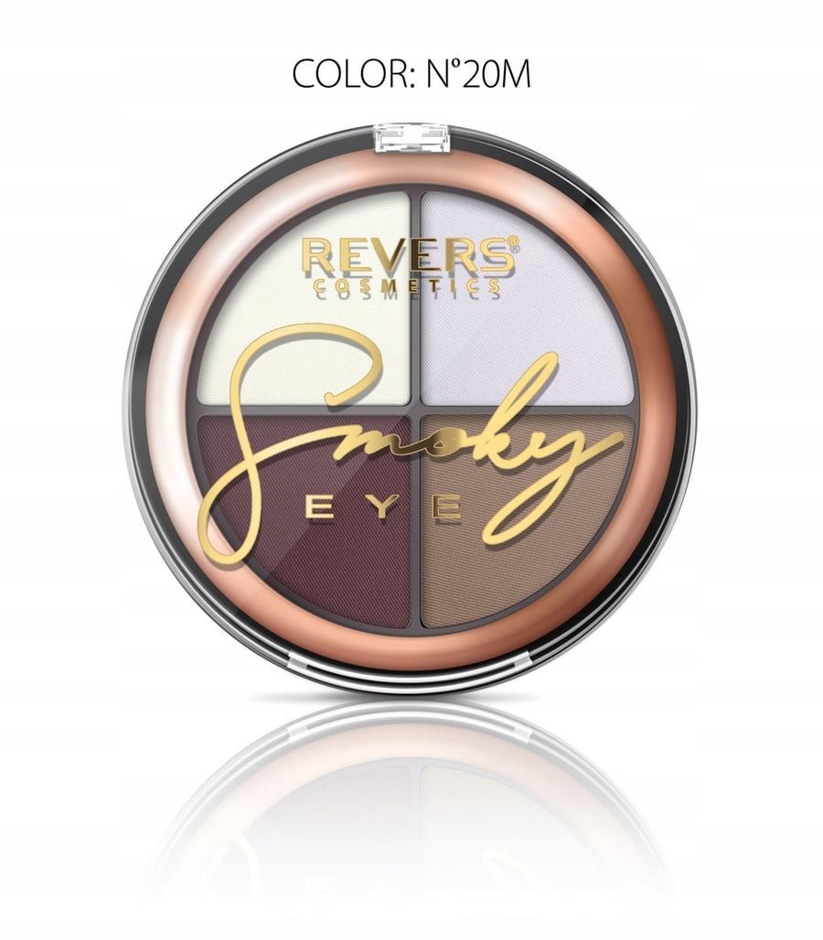 

Профессиональные стойкие тени для век Smoky Eye, 20 оттенков Revers