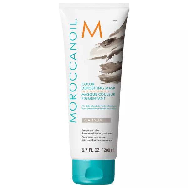 

Маска для нанесения цвета Moroccanoil, цвет platinum