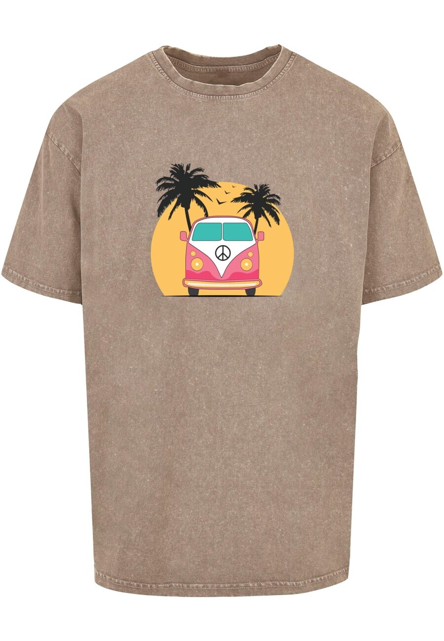 

Футболка Merchcode Summer - Van, коричневый