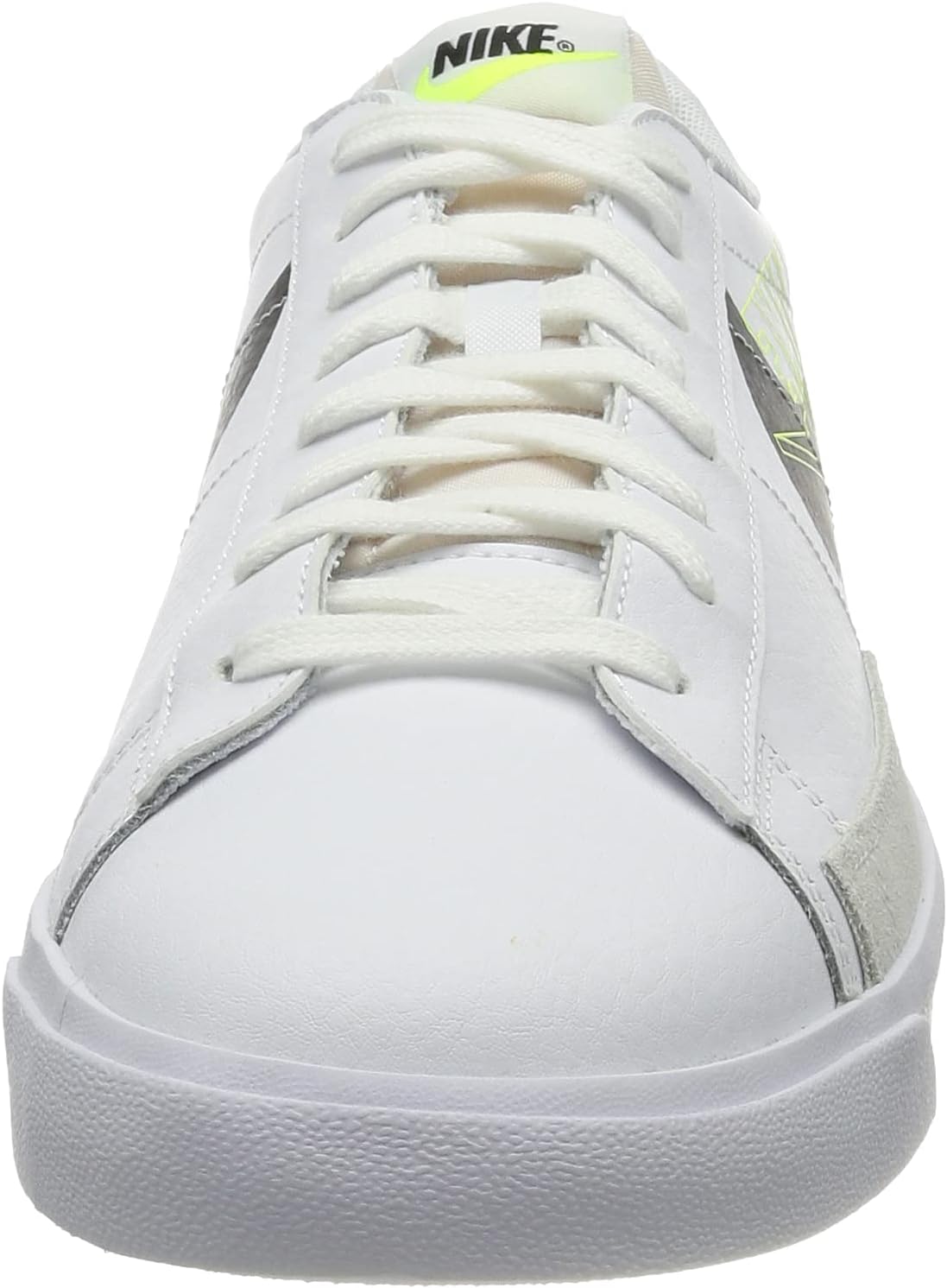 

Мужские классические баскетбольные кроссовки Nike, White Black Volt Summit Whitesail